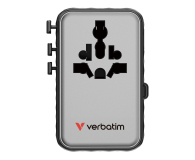 Verbatim Charge 'n' Travel 100W Adapter with retractable cable black - 1484042 - zdjęcie 2